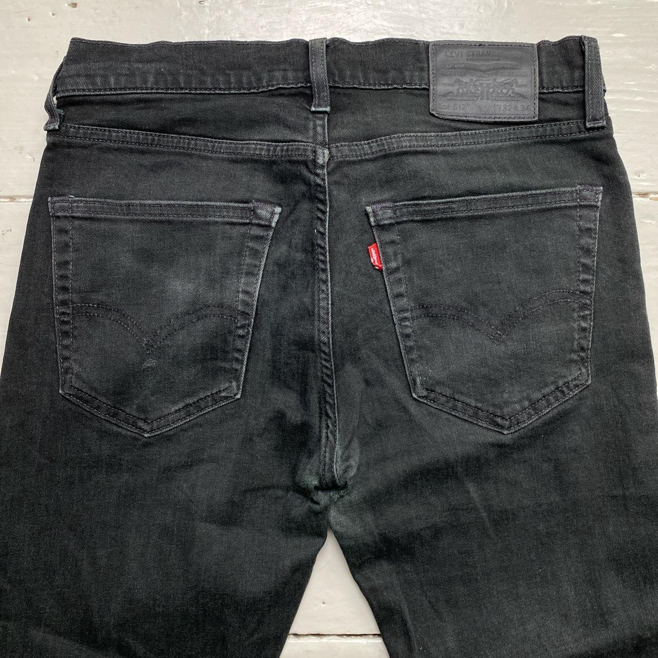 Levis 512 Black Jeans