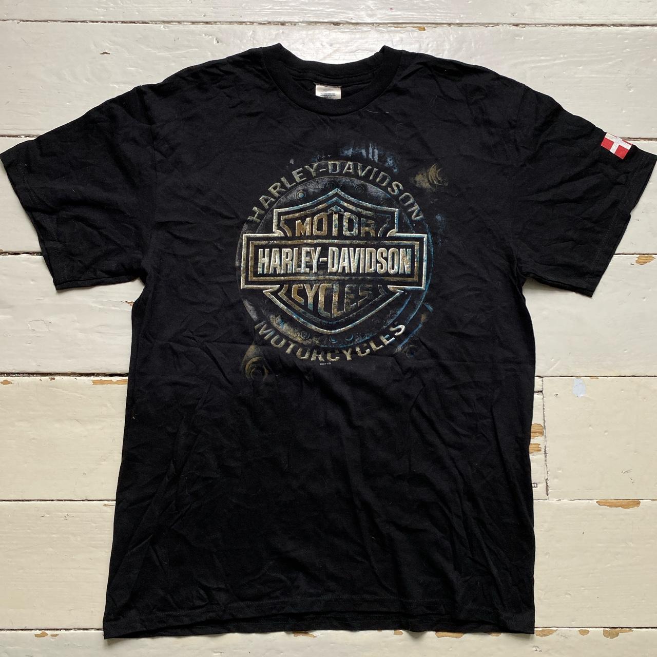 Harley Davidson Denmark Black T Shirt