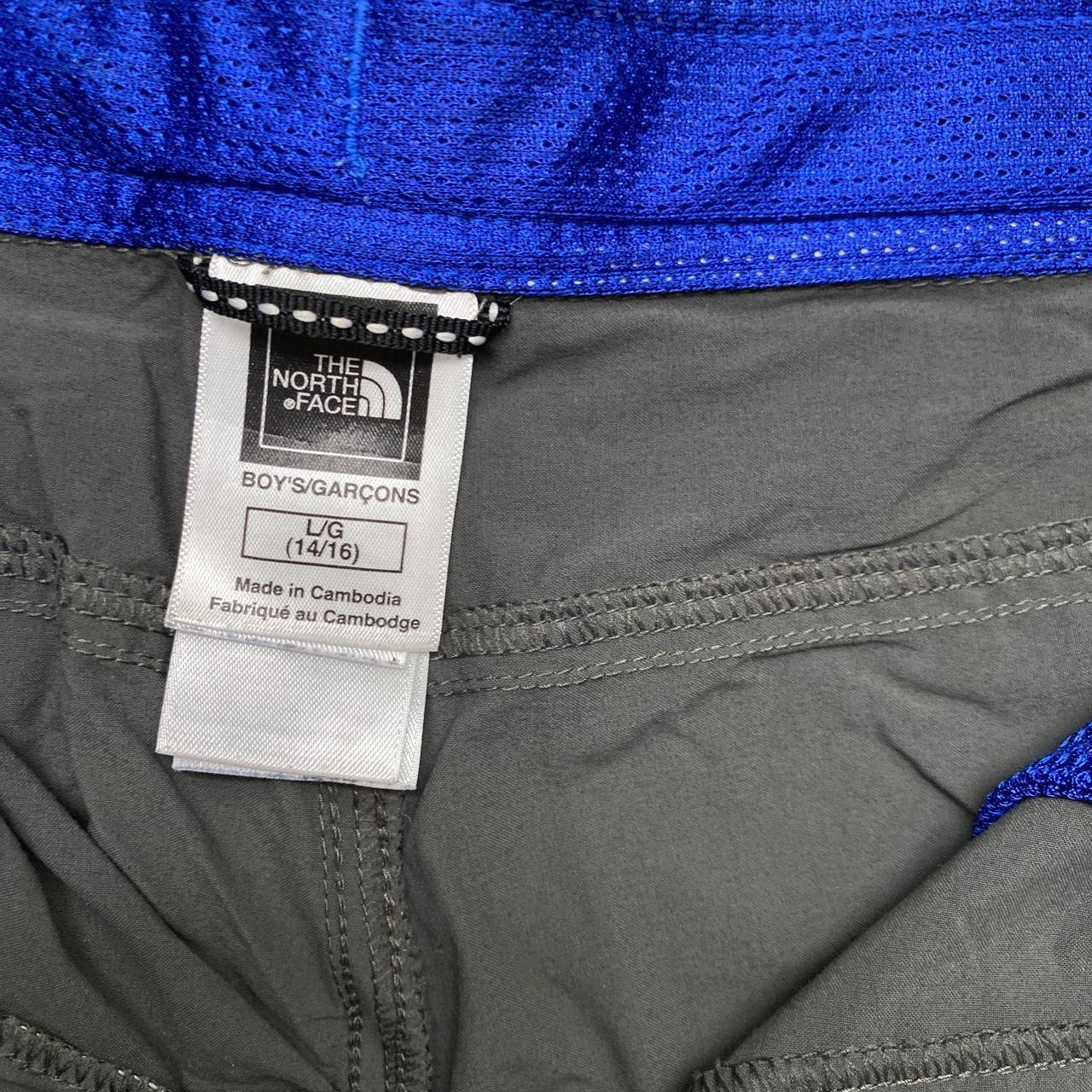 The North Face Grey and Blue Cargo Weatherproof Trousers