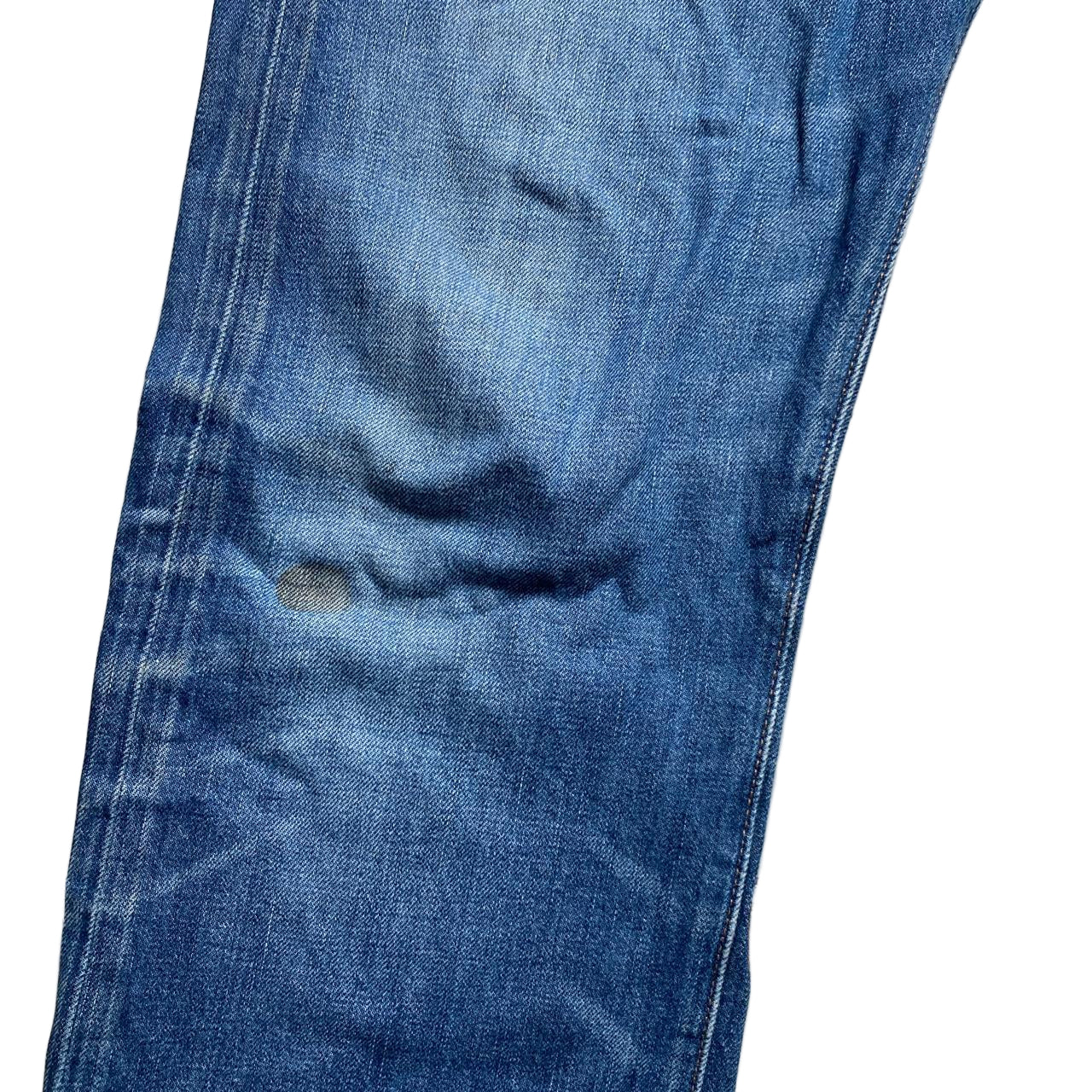 Levis 501 Navy Stonewash Jeans (36W)