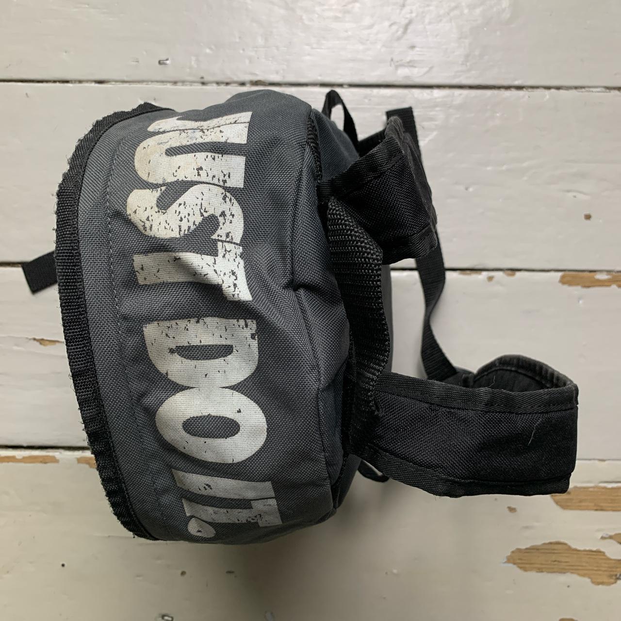 Nike Just Do It Vintage Bag Black Grey and White