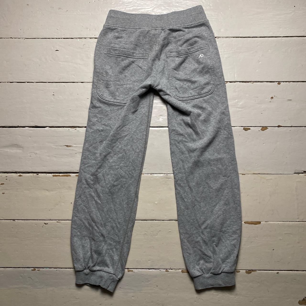 Nike Womens Athletic Department Vintage Swoosh Grey and White Joggers