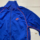 Nike Vintage Tracksuit Jacket Blue and Orange Swoosh