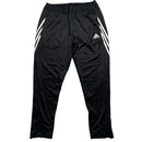 Adidas Black and White Slim Fit Trackpant Bottoms (XL)