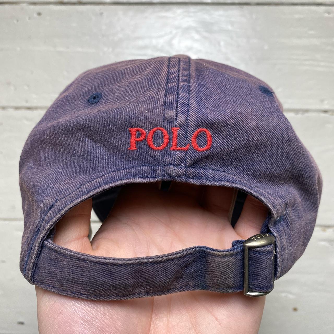 Ralph Lauren Polo Navy Faded Cap