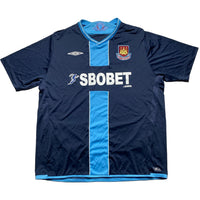 West Ham United Vintage Umbro 2009 Football Jersey (2XL)