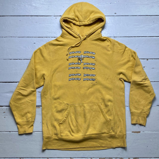 Fucking Awesome Yellow Scribble Hoodie