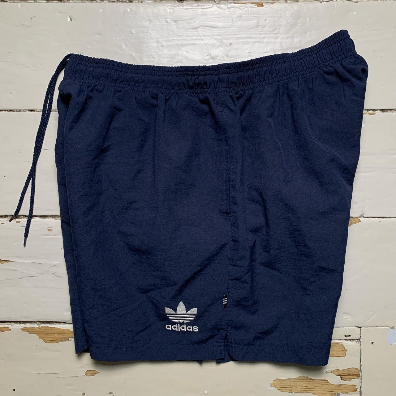 Adidas Originals Vintage Shorts Navy and White