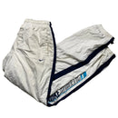 Nike Athletic Vintage Shell Trackpant Bottoms White and Blue (S)