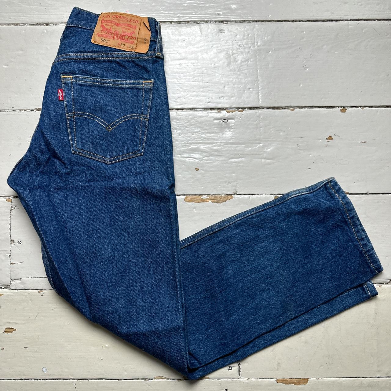 Levis 501 Navy Jeans