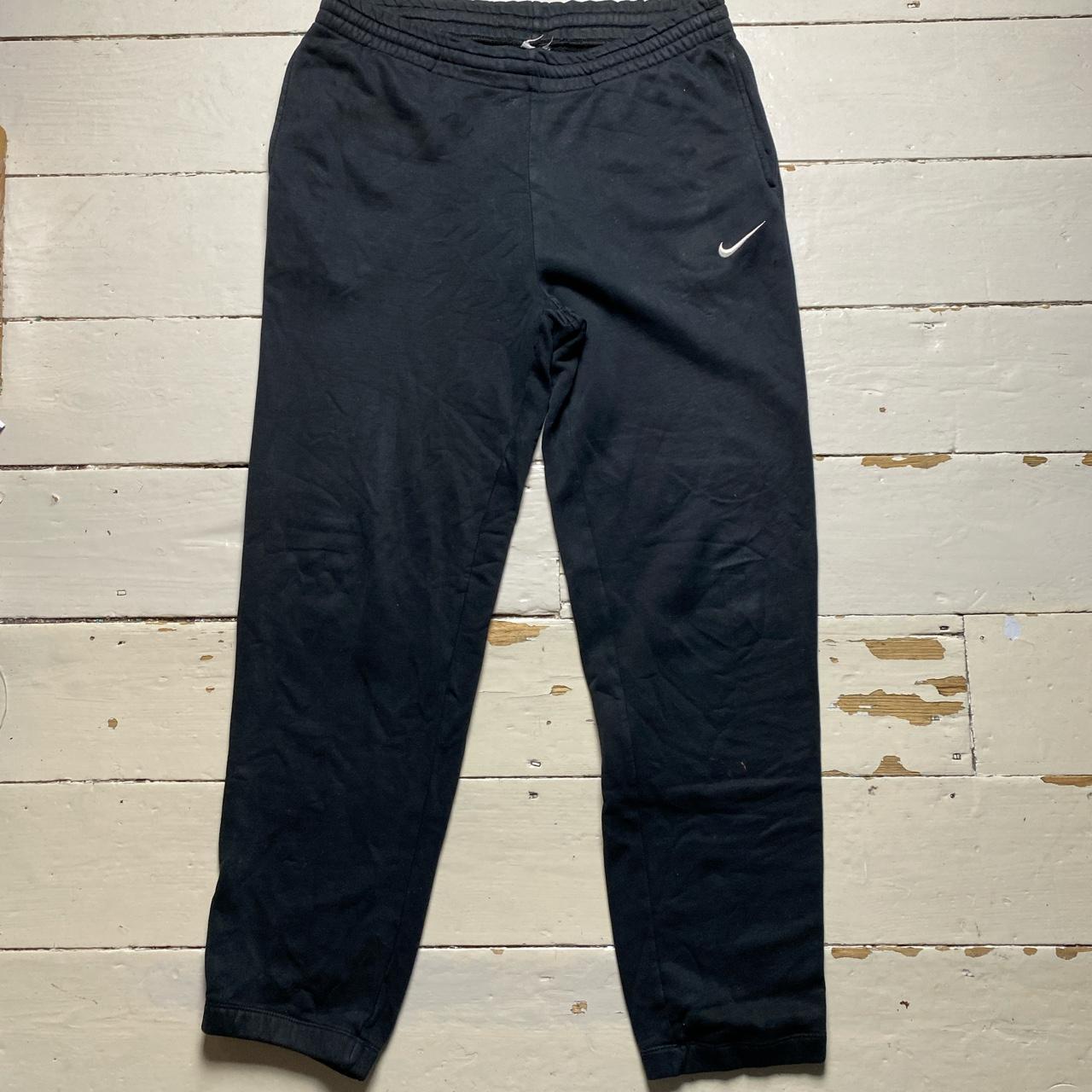 Nike Swoosh Black and White Baggy Joggers
