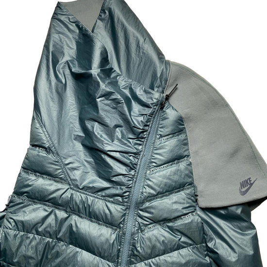 Nike Tech Fleece Gilet Green and Black Womens (S)