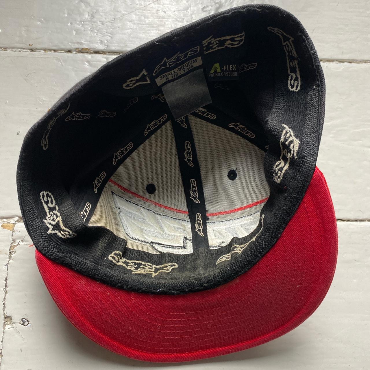 Allstars Black Red and White Fitted Adjustable Fit Cap