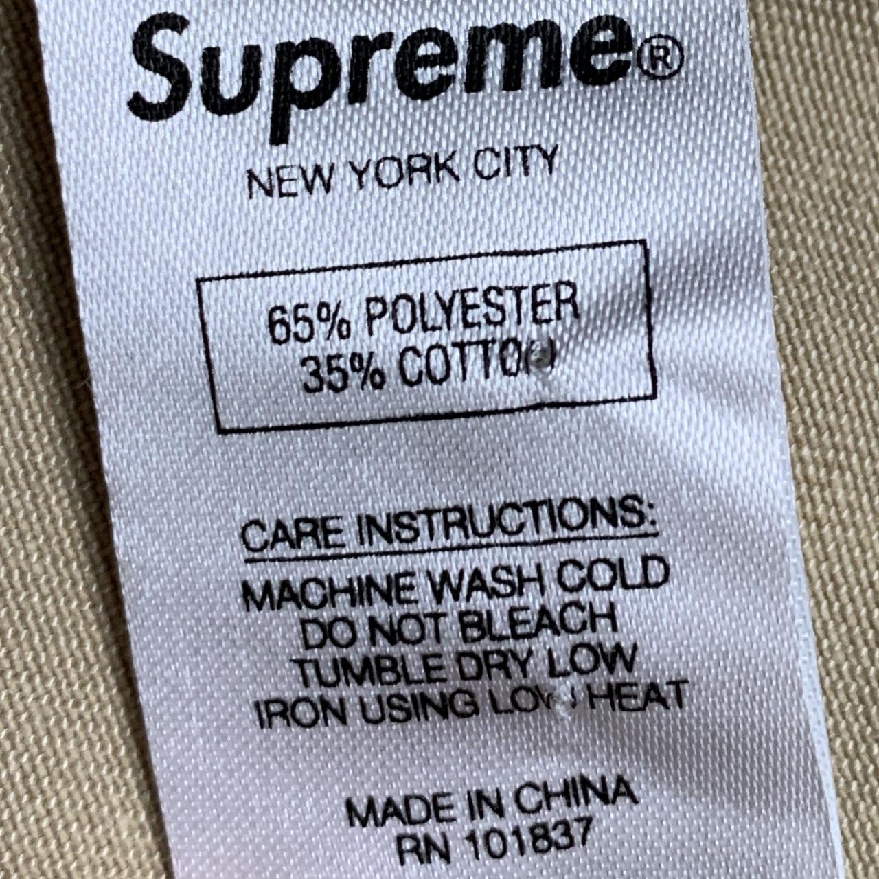 Supreme Work Pant Trousers Black Navy and Cream (36W)