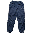 Umbro Navy and Grey Shell Trackpant Bottoms (S)