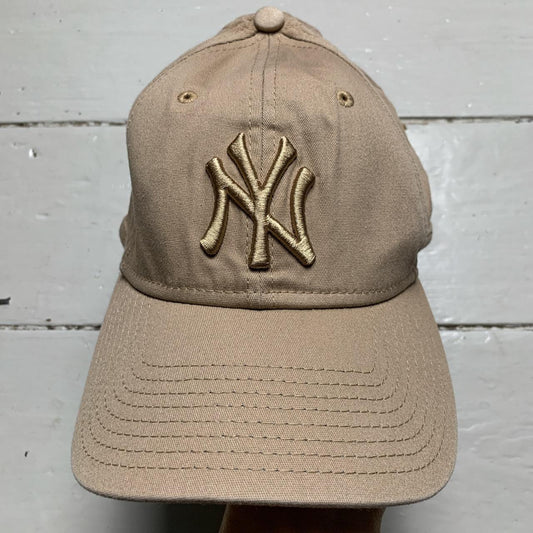 New York Yankees Beige Fitted Cap 39Thirty
