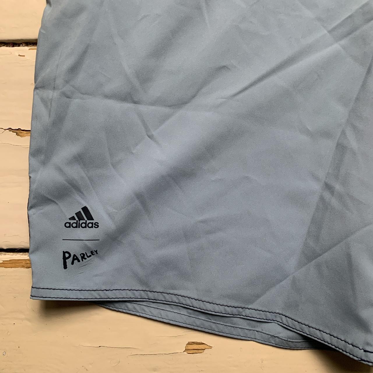 Adidas Parley Navy and Baby Blue Shorts