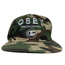 Obey OG Vintage Camouflage Snapback Cap