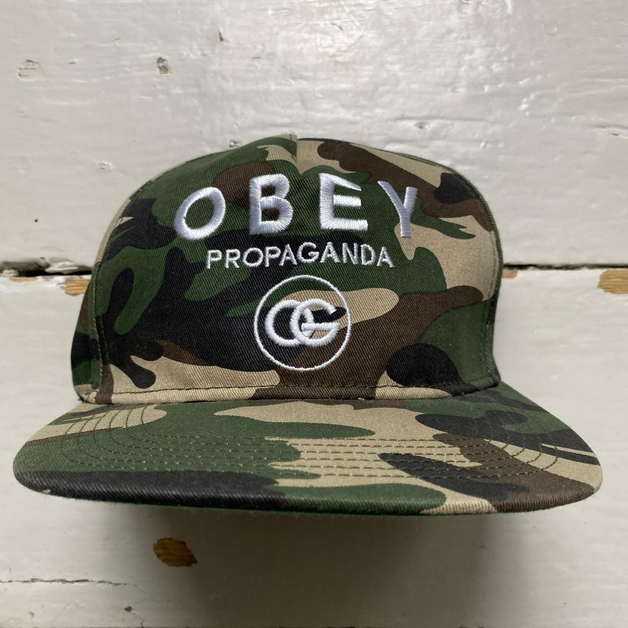 Obey OG Vintage Camouflage Snapback Cap