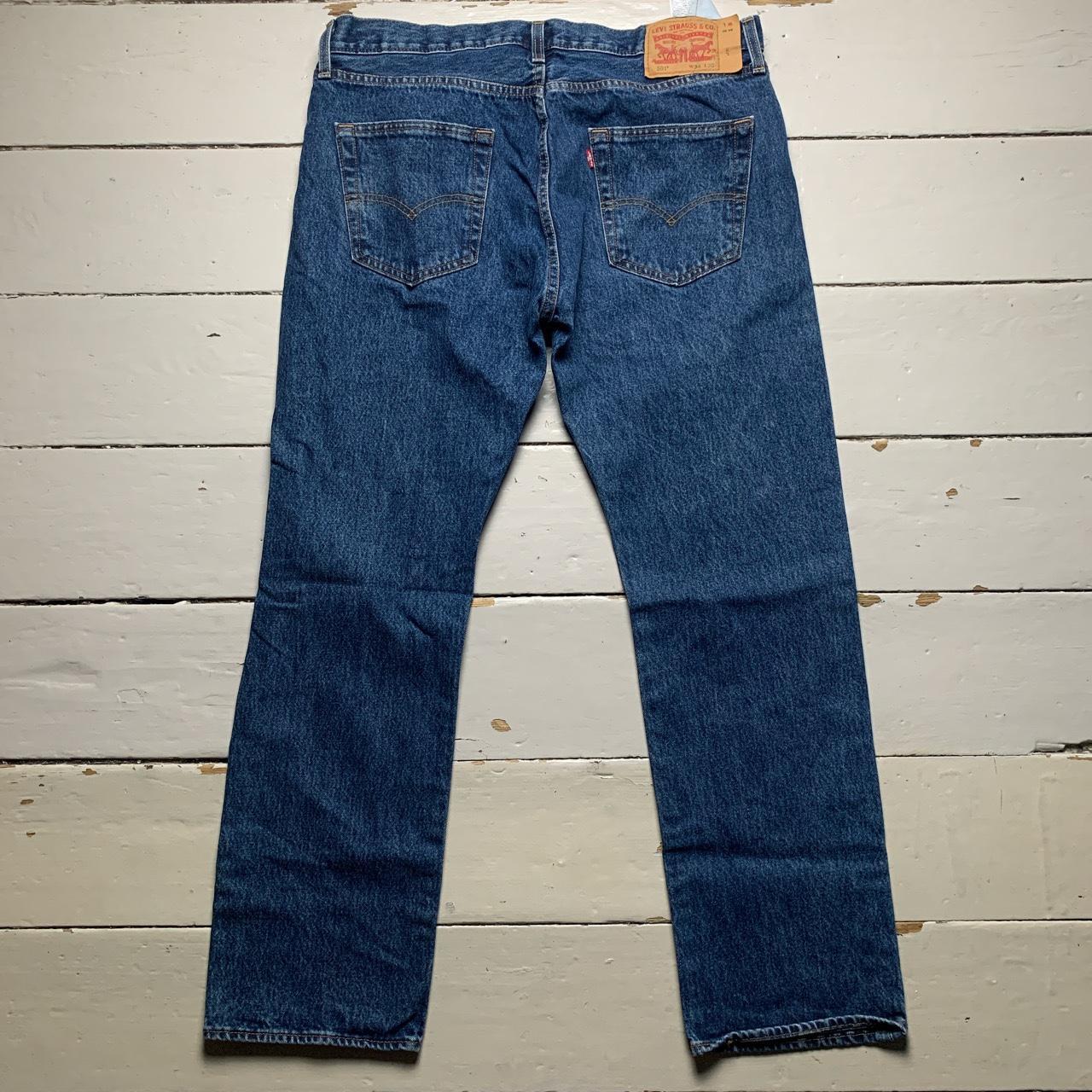 Levis 501 Jeans Navy