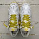 Nike Air Force 1 White and Yellow