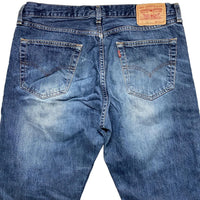 Levis 508 04 Vintage Stonewashed Navy Jeans (34W)