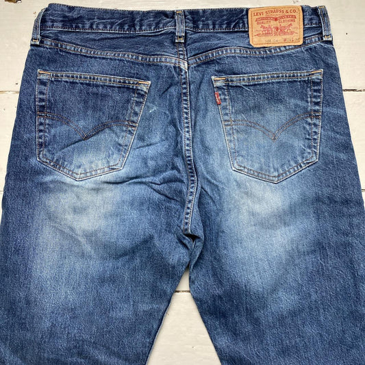 Levis 508 04 Vintage Stonewashed Navy Jeans