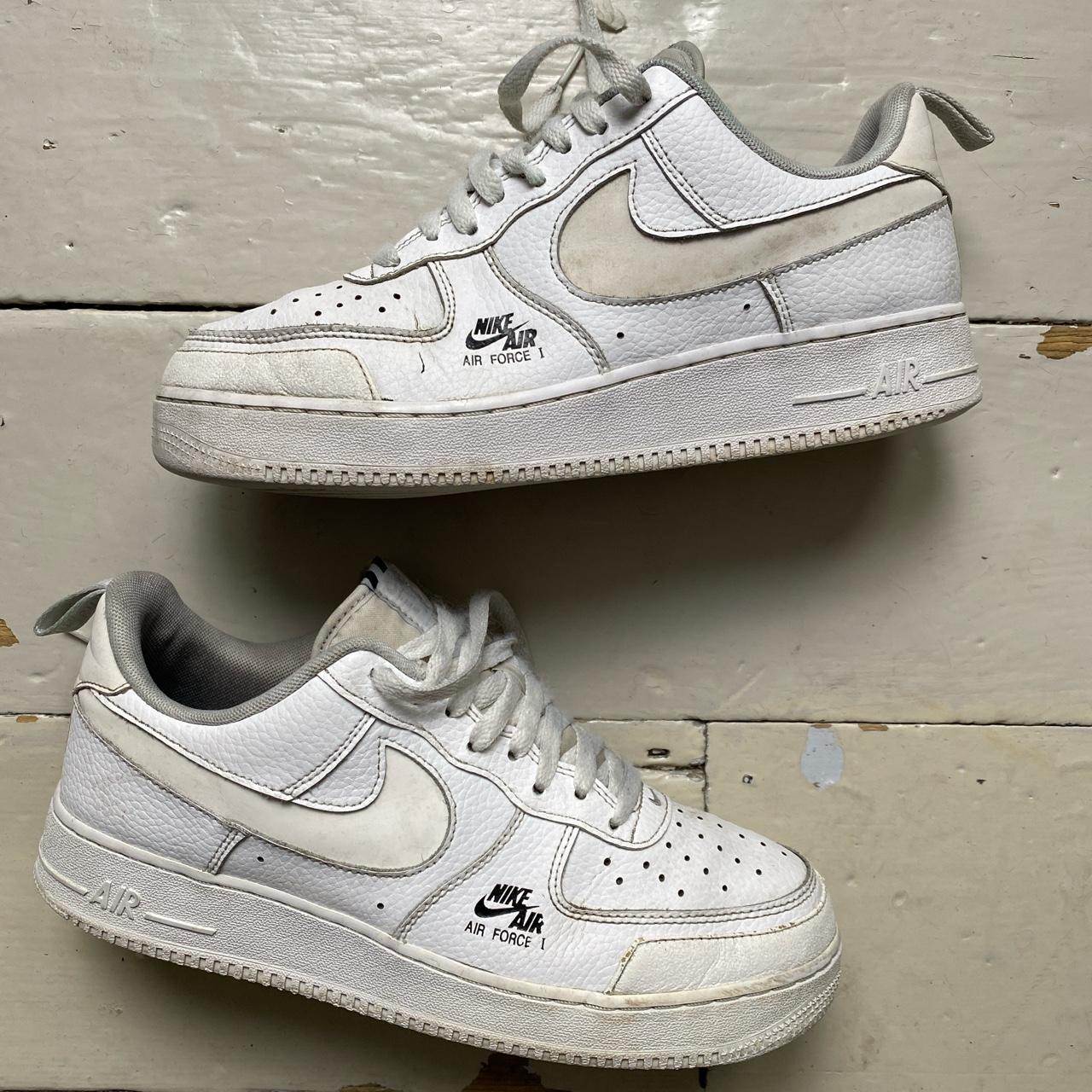 Nike Air Force 1 White Reflective Swoosh