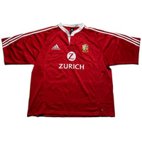 Adidas Rugby The Lions New Zealand 2005 Red Jersey (2XL)