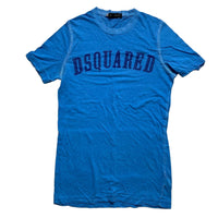 Dsquared Blue Slim Fitted T Shirt (XS)