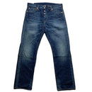 Levis 501 Navy Jeans (34W)