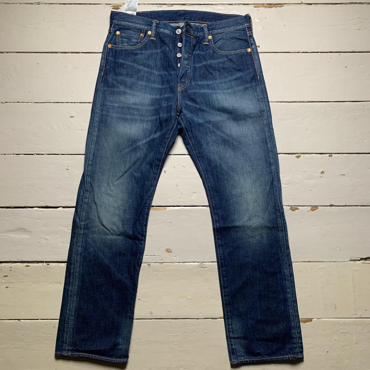 Levis 501 Navy Jeans