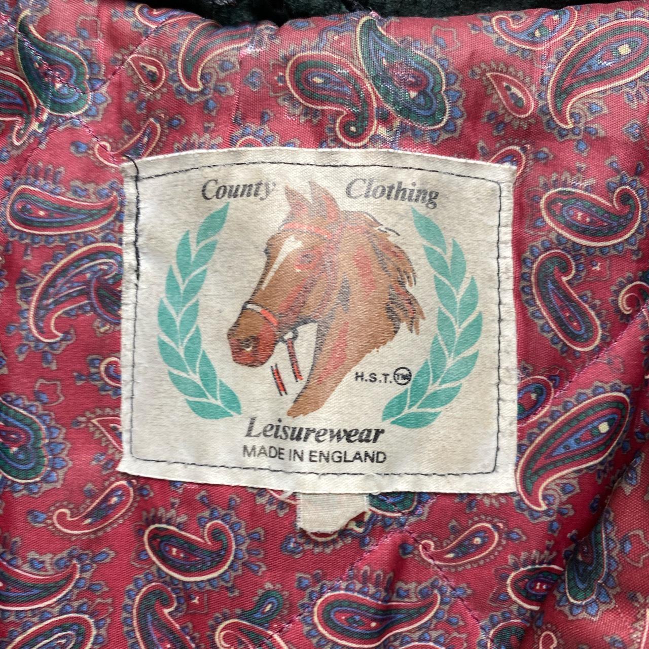 County Clothing Oilskin Green Jacket (XL)