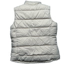 Nike Vintage y2k Womens Reversible Gilet Cream and Black (M)