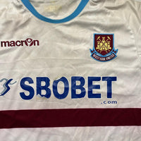 West Ham United Macron Vintage Football Jersey (2XL)