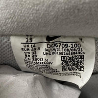 Nike Air Force 1 White and Red Pull Tab (UK 14)