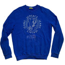 Versace Jeans Blue and White Jumper (L)