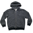 Nike Swoosh Grey and White Vintage Hoodie (L)