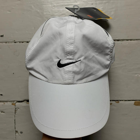 Nike Dri Fit White and Black Cap