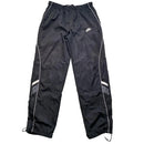 Nike Black and White Shell Trackpant Baggy Bottoms (S)
