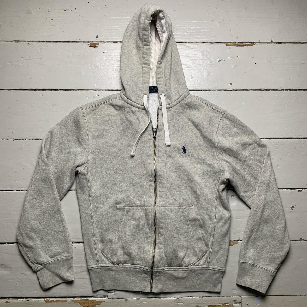 Ralph Lauren Polo Grey and Navy Hoodie