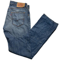 Levis 501 Vintage Baggy Light Blue Jeans (34W)