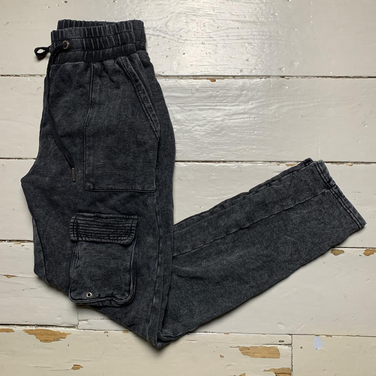 Maniere De Voir Cargo Pocket Joggers Grey