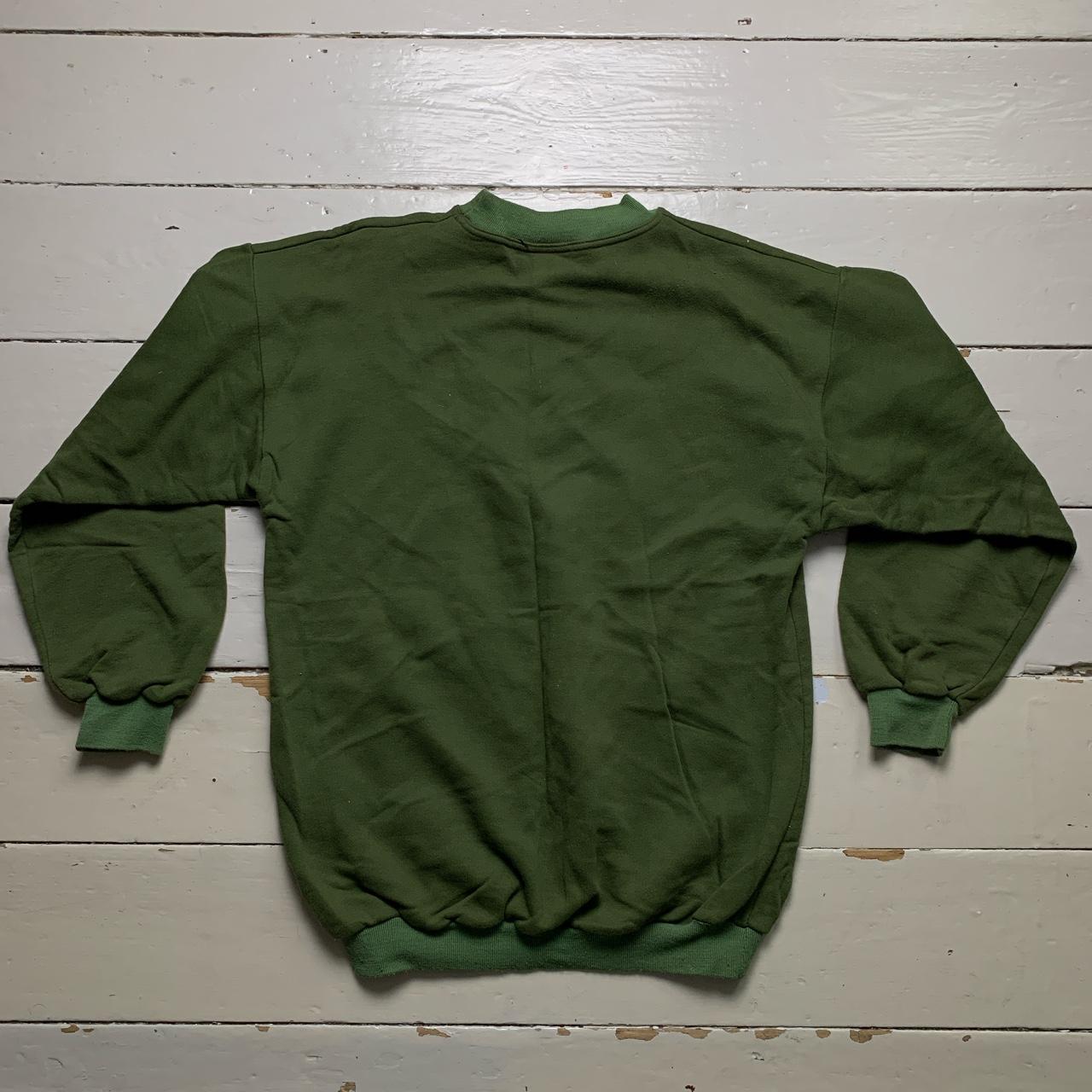 Reebok Vintage 90’s Green and Black Jumper