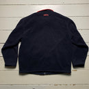 Metroline Vintage Train Fleece Jumper Navy and Red
