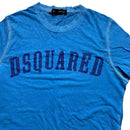Dsquared Blue Slim Fitted T Shirt (XS)