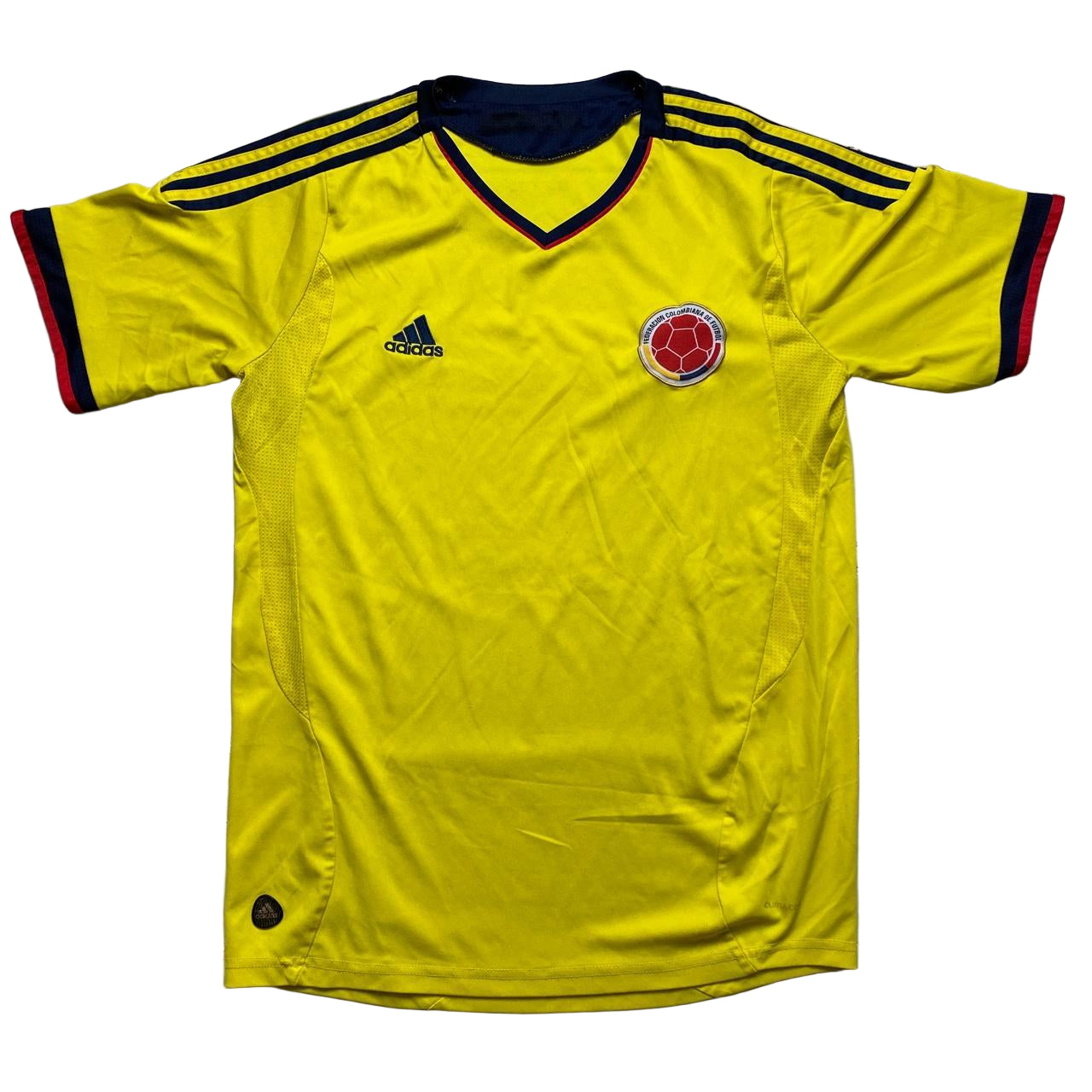 Colombia Adidas Yellow Football Jersey (M)