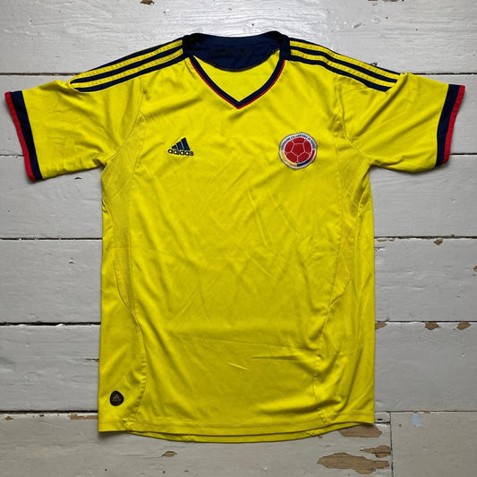 Colombia Adidas Yellow Football Jersey