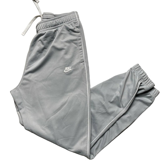 Nike Swoosh Silver and White Jogger Trackpants (L)