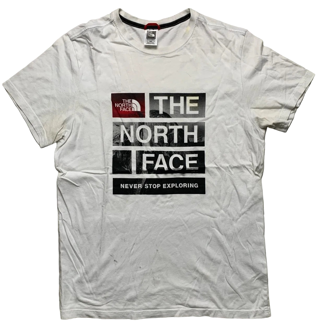 The North Face White T Shirt (M)